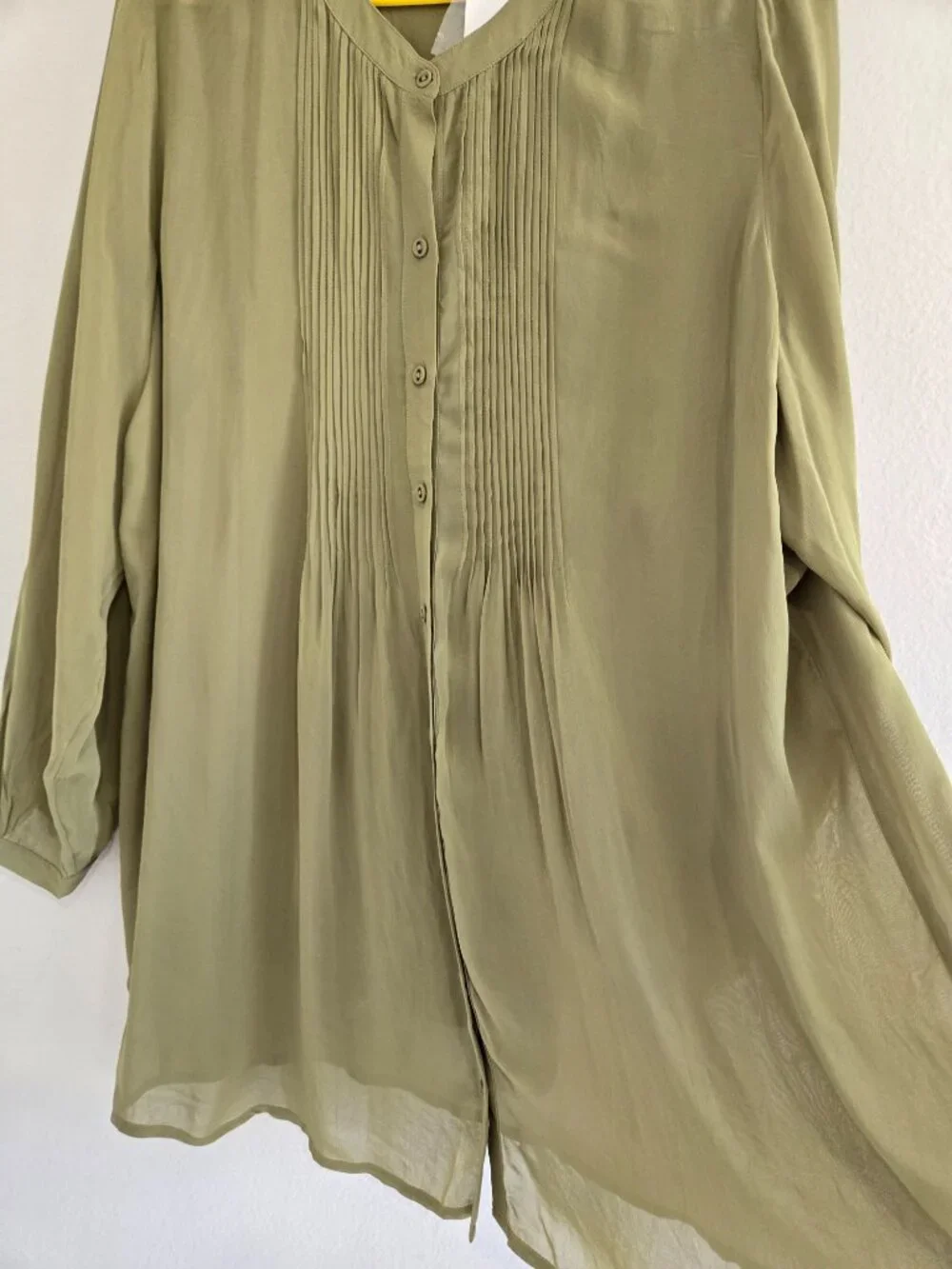 Soft Surroundings Makara Tunic and Tank Top Set in Green Women's Plus size 1X
